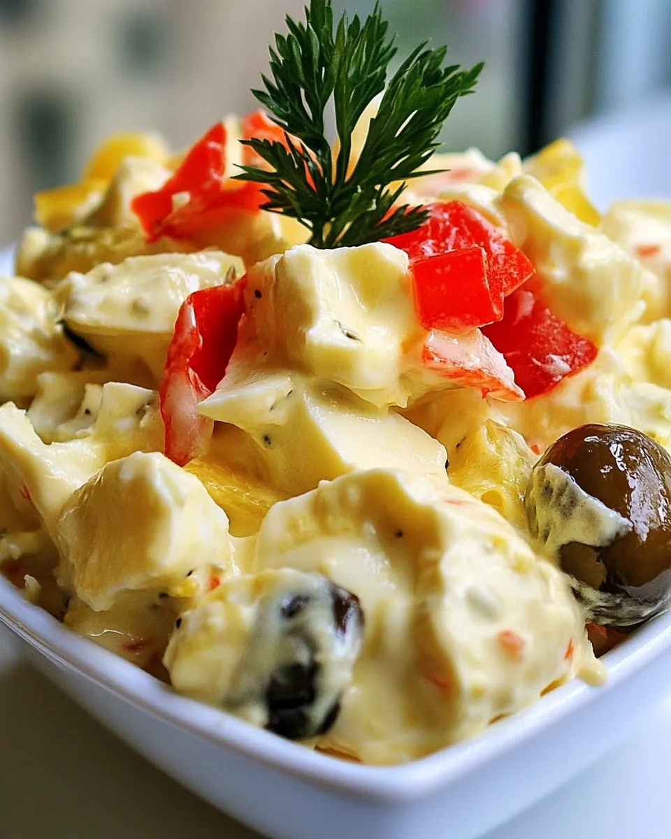 Easy Egg Salad with Olives Recipe recipe photo