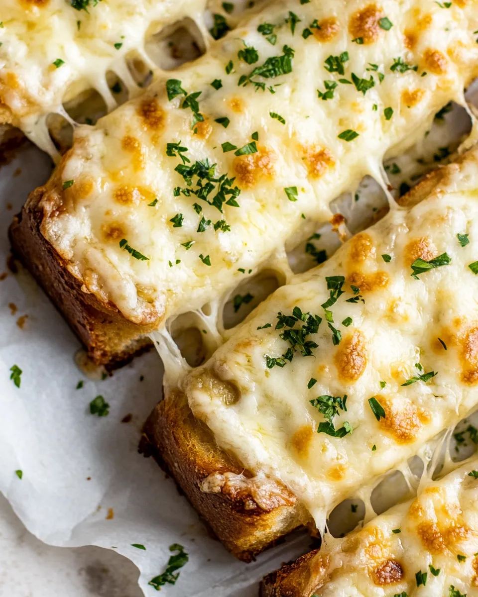 Delicious Extra Cheesy Garlic Bread dish photo