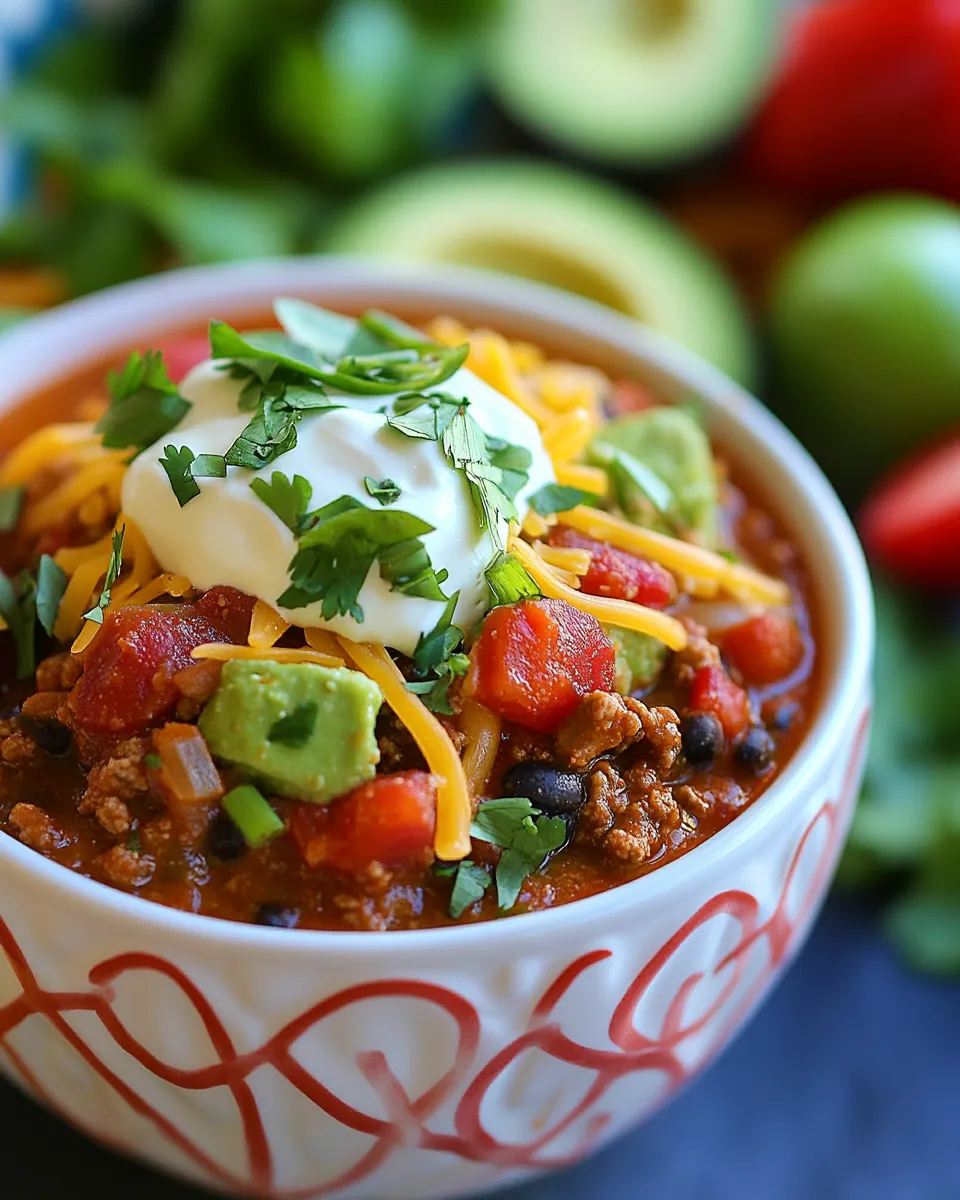 Classic Fajita Chili dish photo
