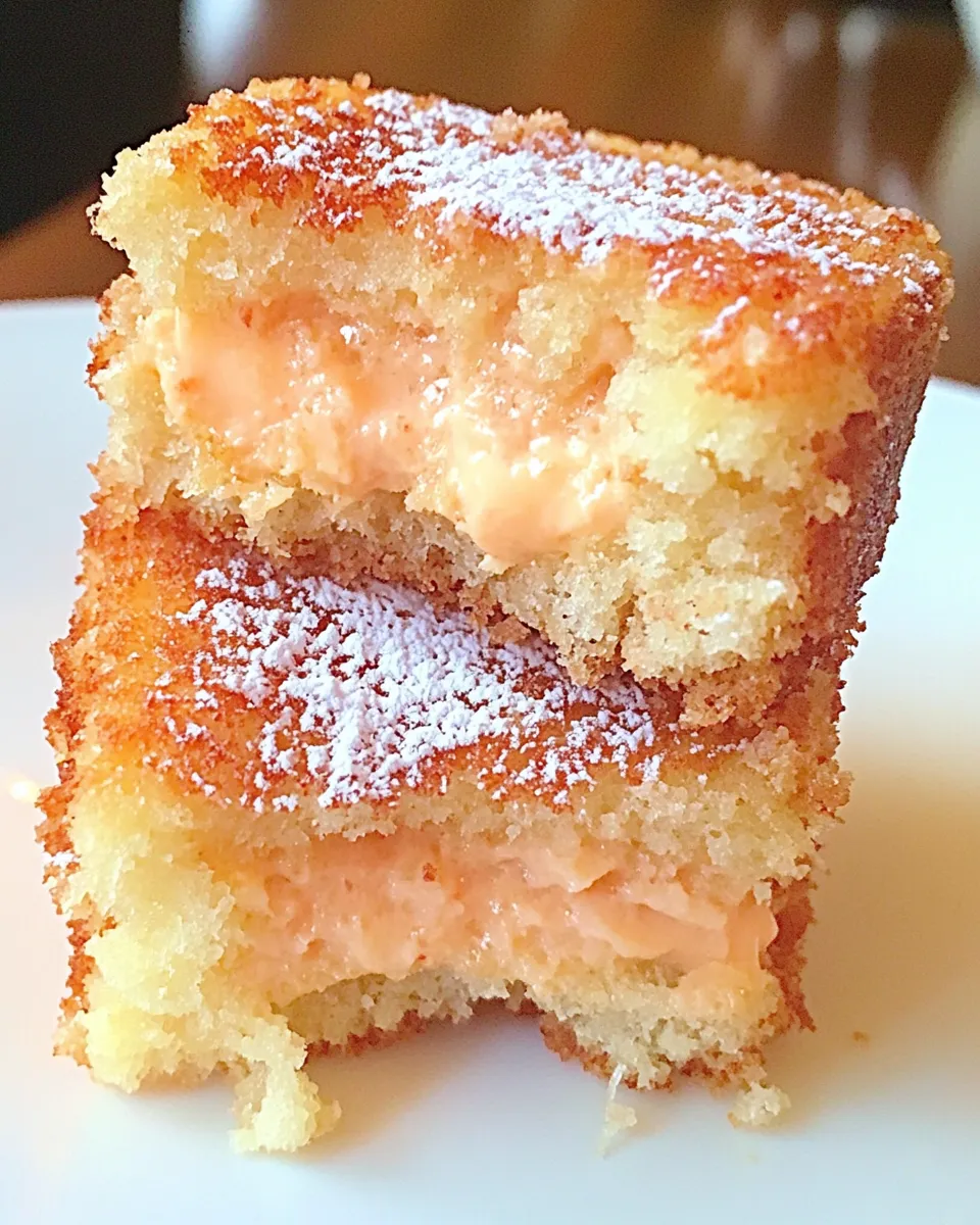 Easy Faux Grilled Cheese (Mini Pound Cake) dish photo