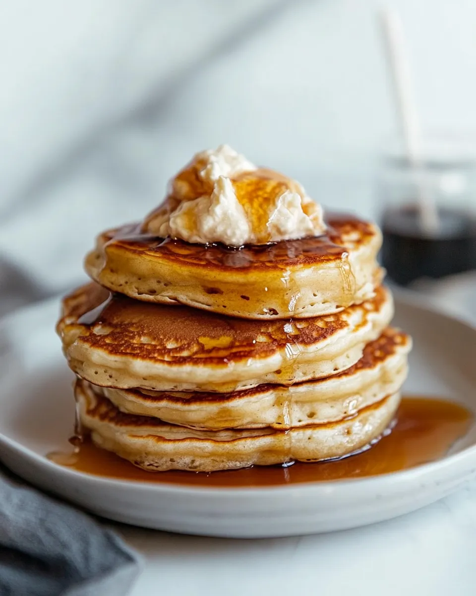 Homemade Fluffy Pancakes recipe photo