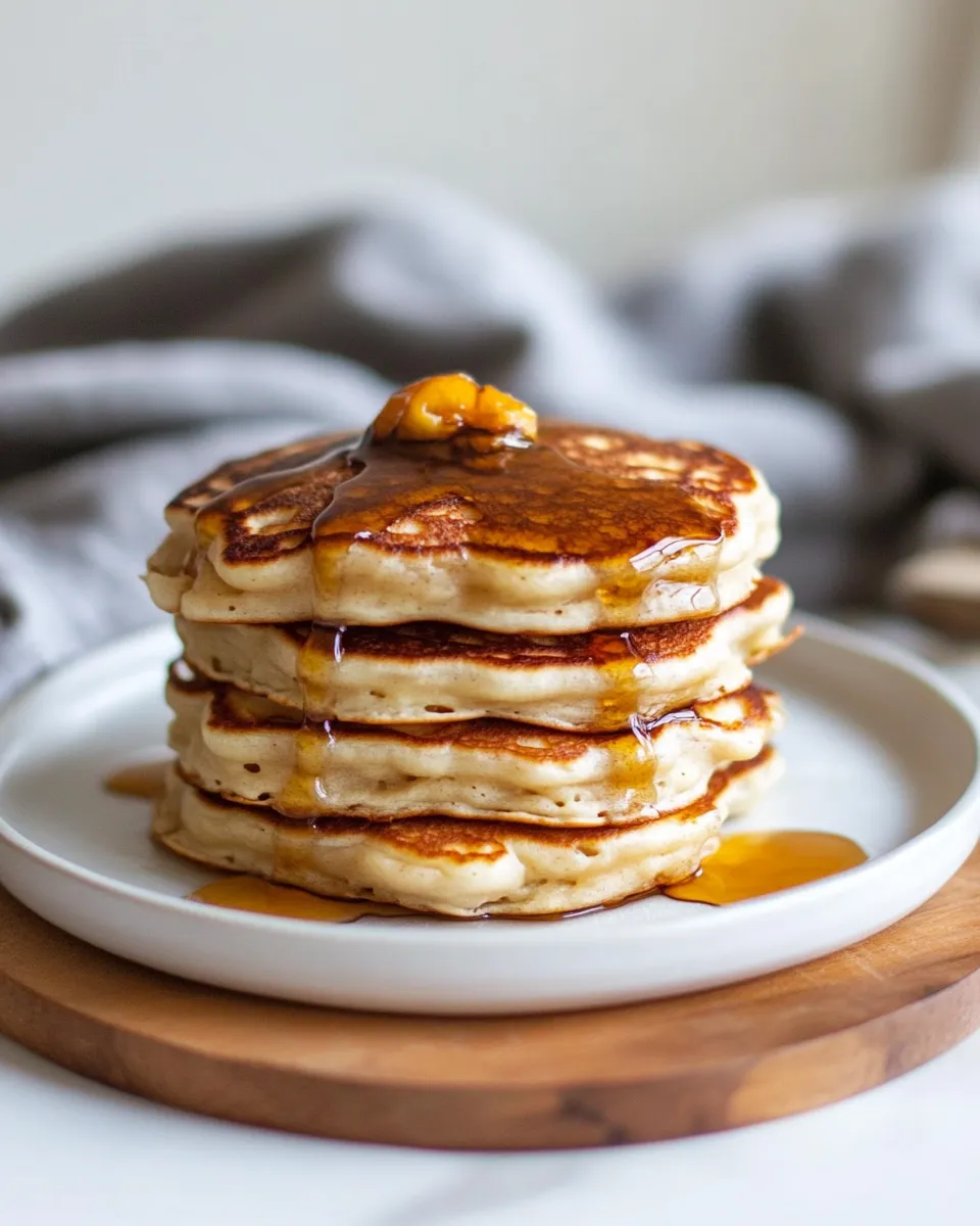 Easy Fluffy Pancakes food shot