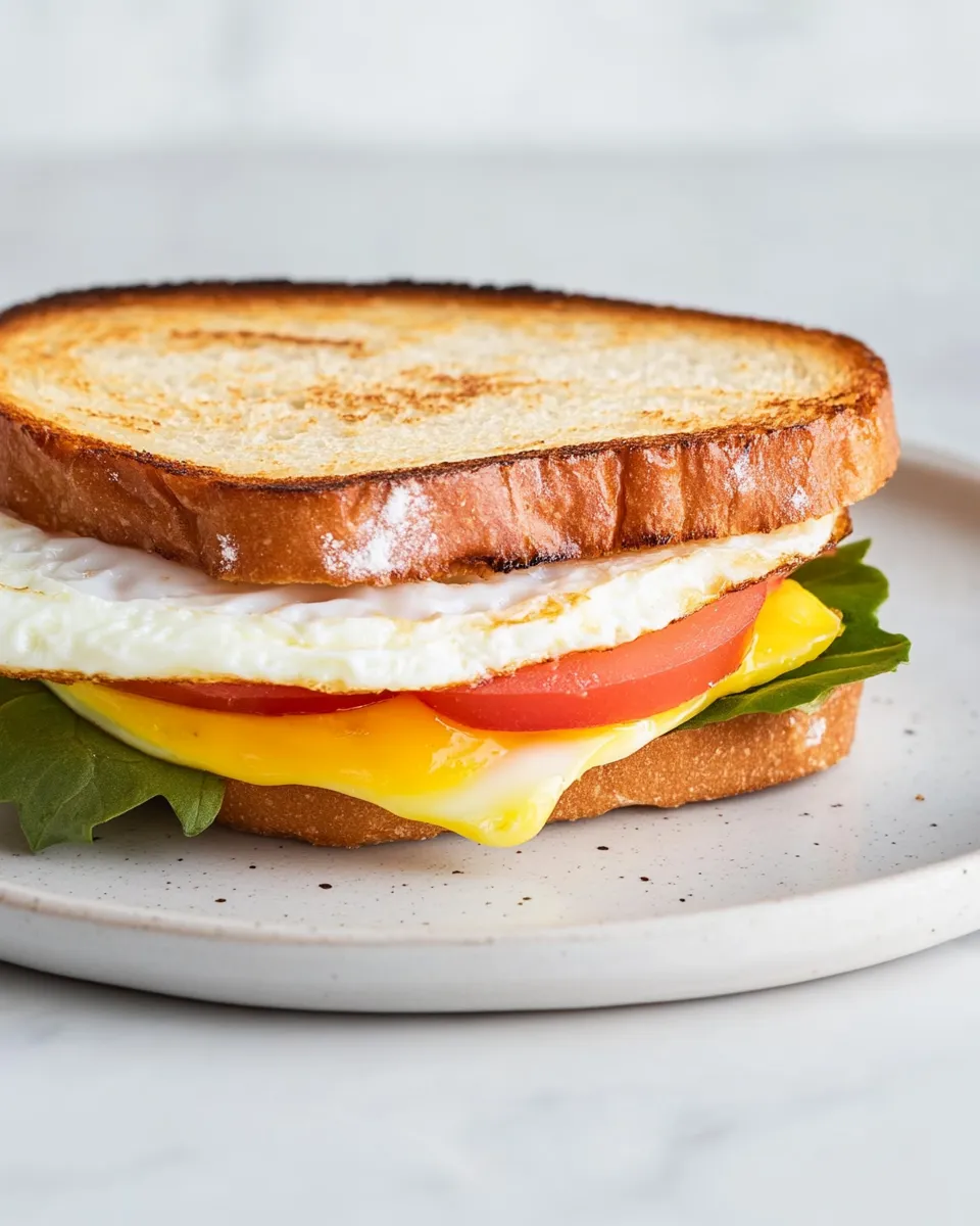 Delicious Fried Egg Sandwich dish photo