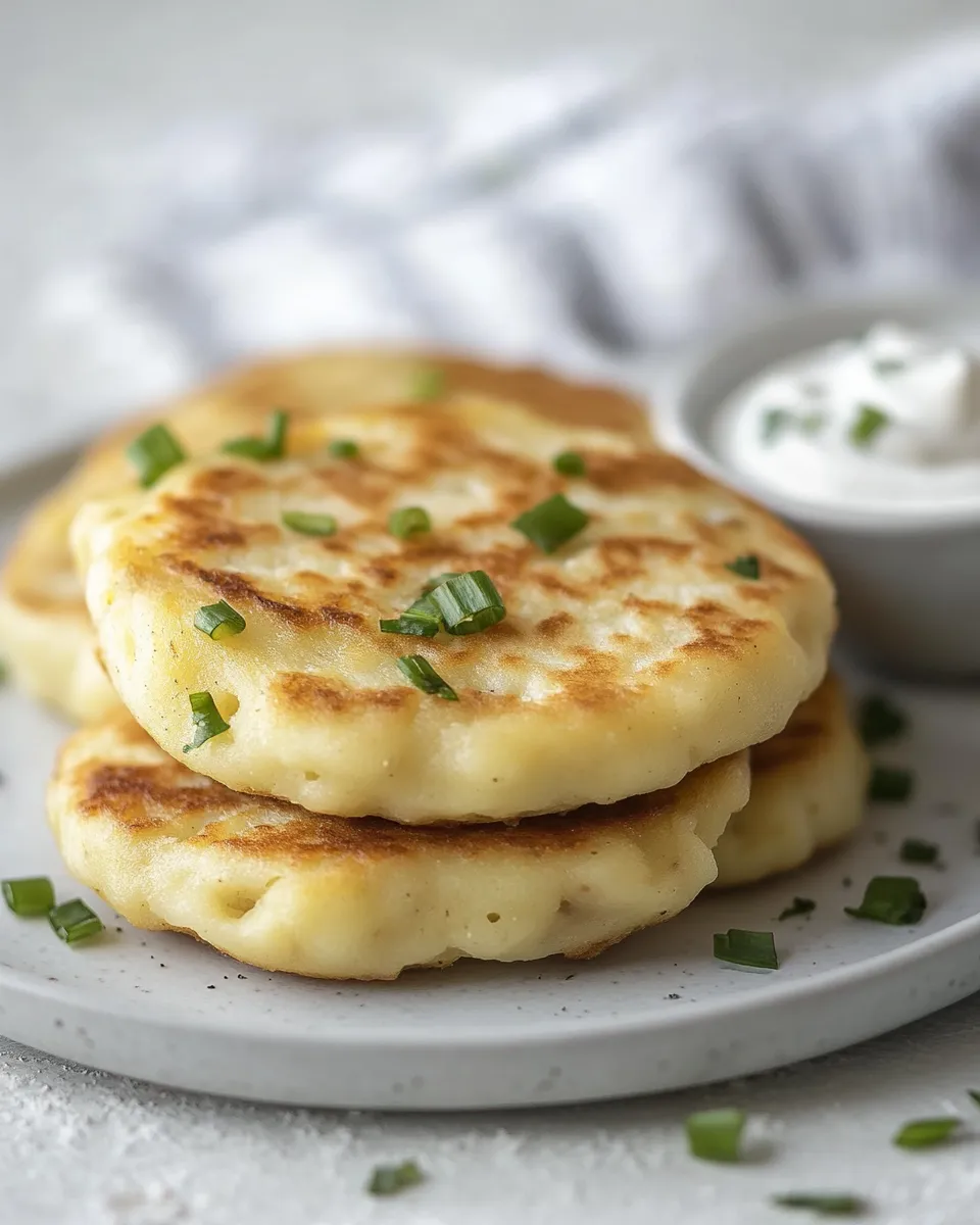 Delicious Fried Potato Cakes dish photo