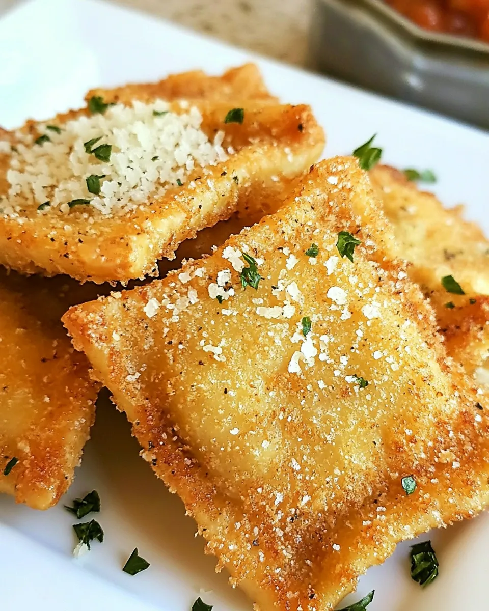Easy Fried Ravioli Recipe recipe image