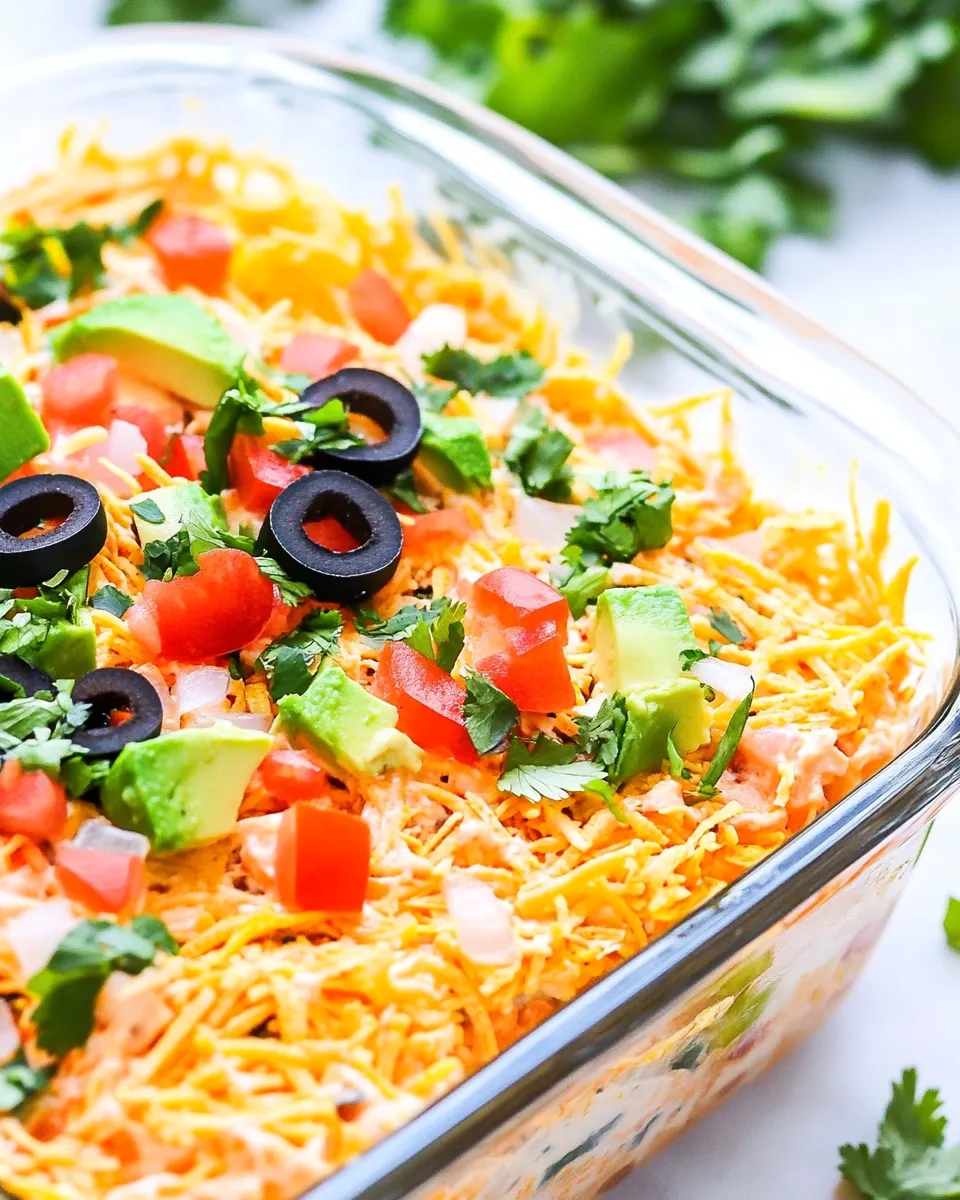 Easy Frito Lay Ultimate 7 Layer Dip: Party Perfection in Every Scoop food shot
