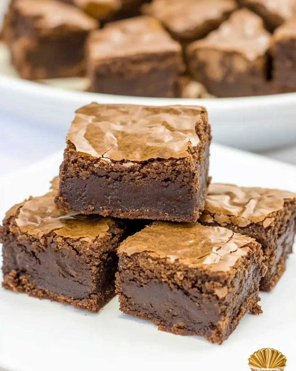Classic Fudgy Peanut Butter Cup Brownies dish photo