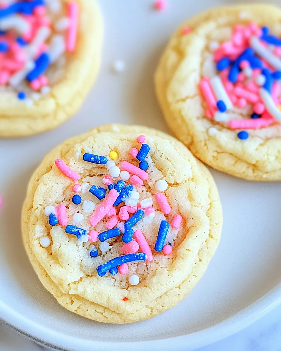 Classic Funfetti Cookies Recipe image