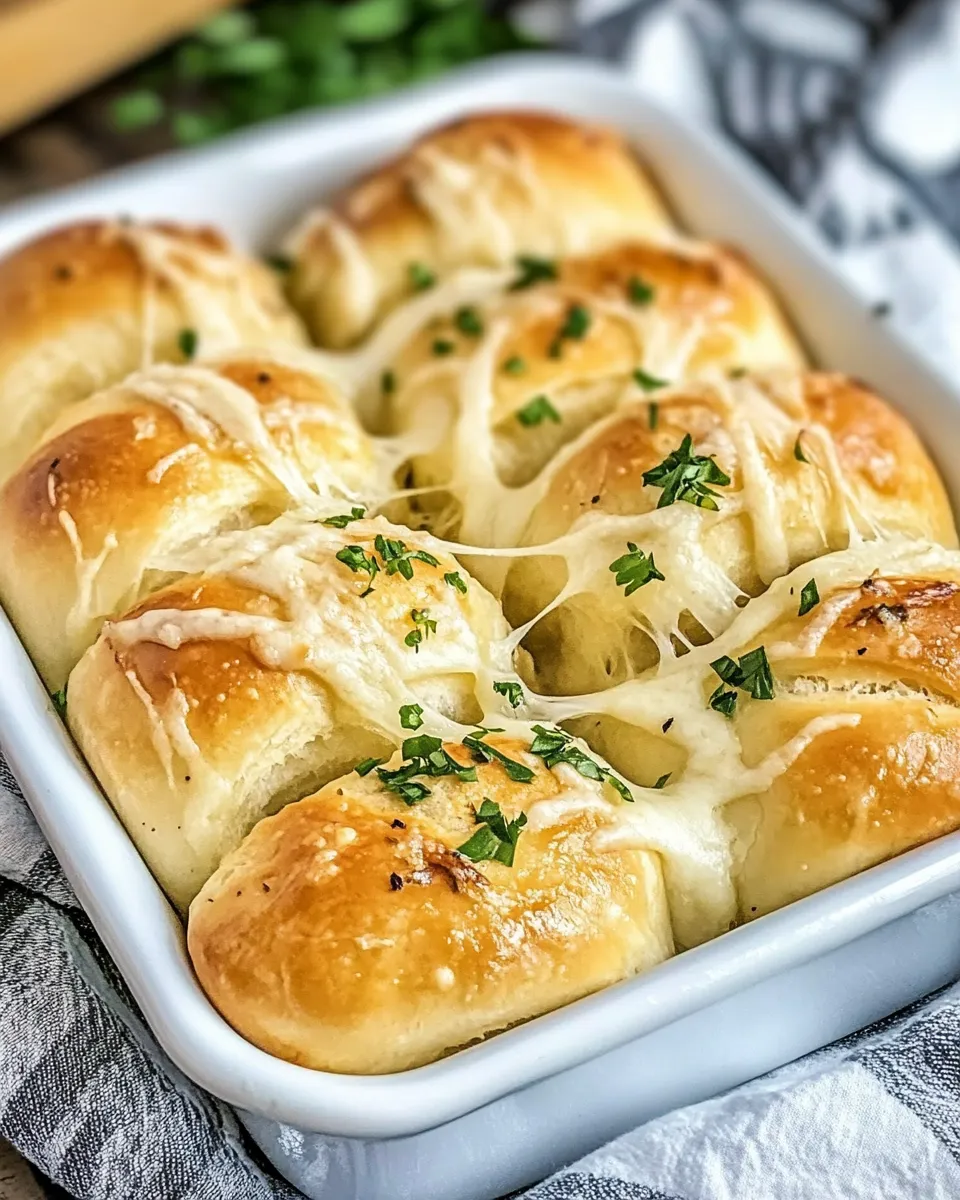 Homemade Garlic Bread Hawaiian Rolls photo