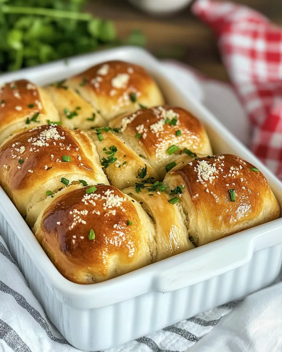 Classic Garlic Bread Hawaiian Rolls image