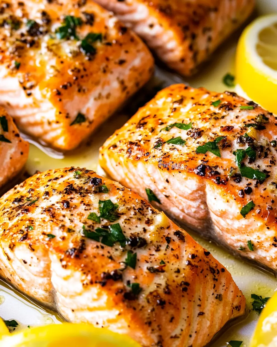 Easy Garlic Butter Salmon recipe photo