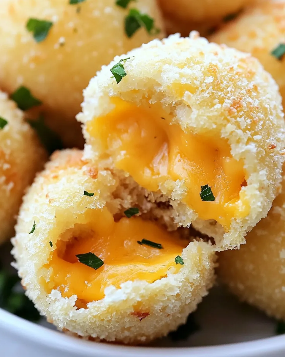 Easy Garlic Cheddar Cheese Bombs recipe photo