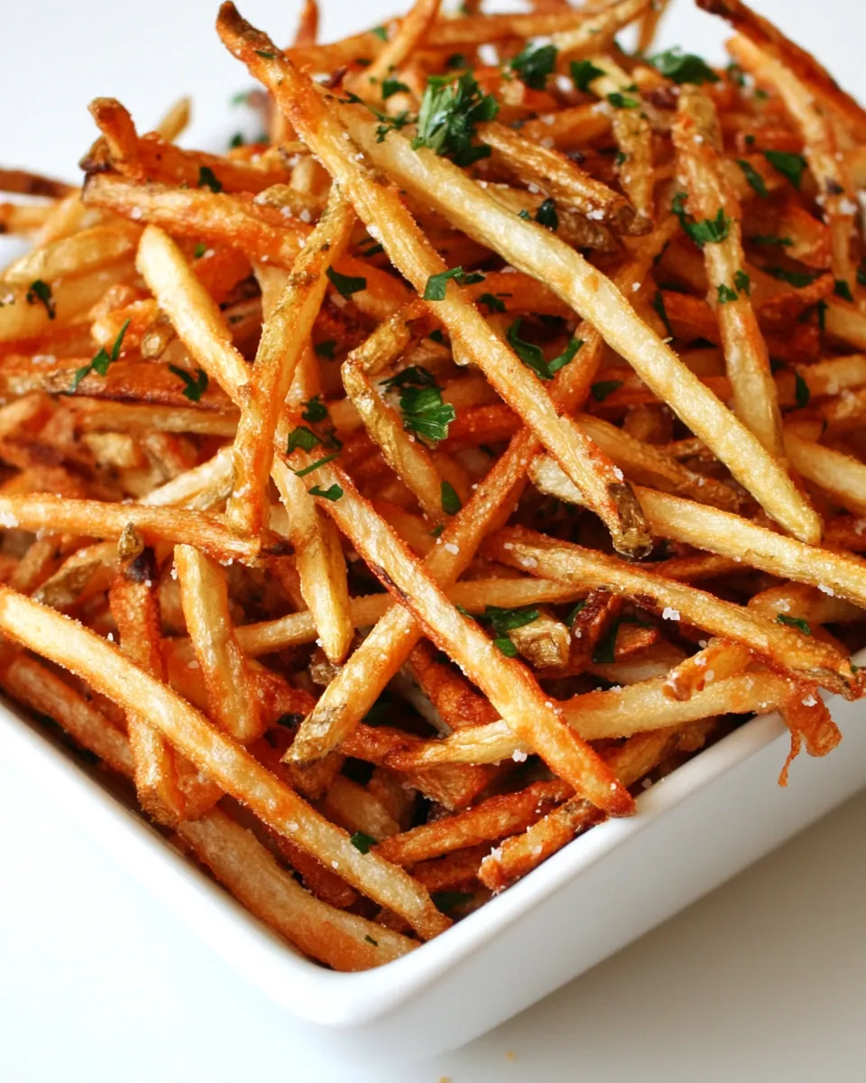 Homemade Garlic Truffle Fries recipe photo