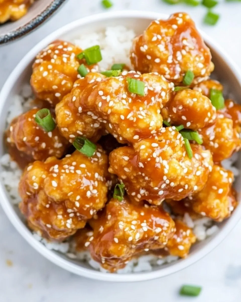 Classic General Tsos Cauliflower dish photo