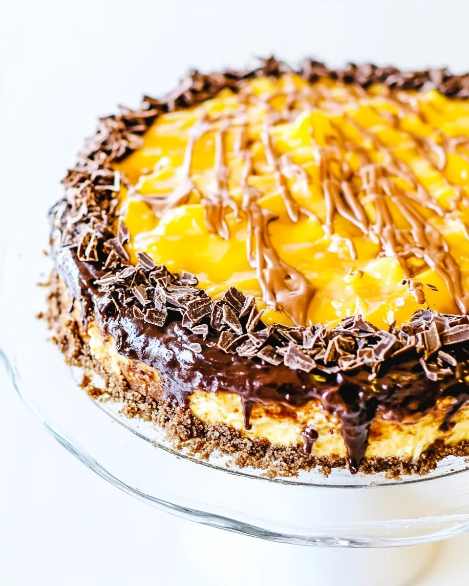 Easy German Chocolate Cheesecake recipe photo