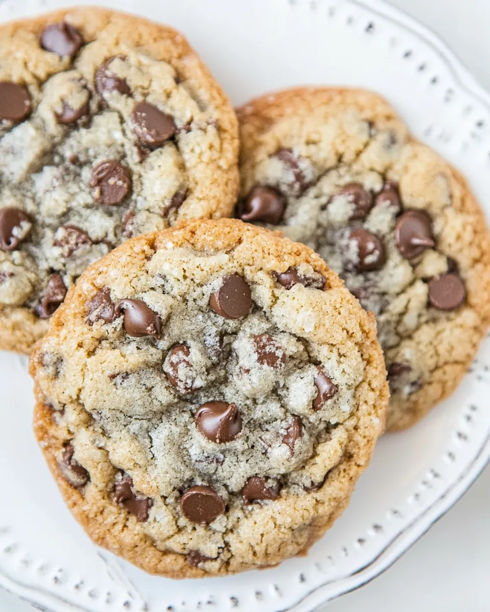 Classic Giant Chewy Keto Chocolate Chip Cookies image