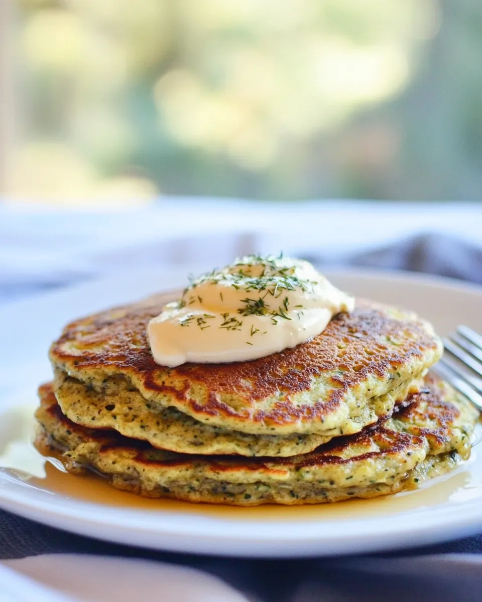 Delicious Gluten-Free Zucchini Pancakes recipe photo