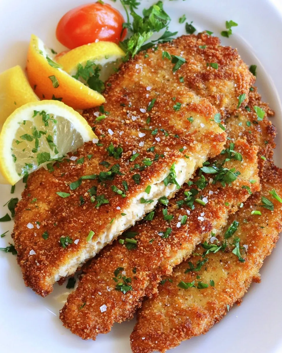 Homemade Gluten Free Chicken Schnitzel recipe photo