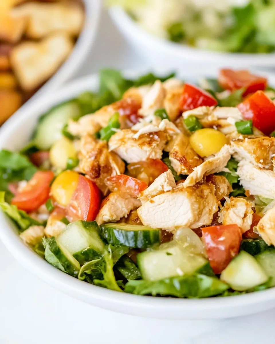 Homemade Golden Chicken Salad recipe photo