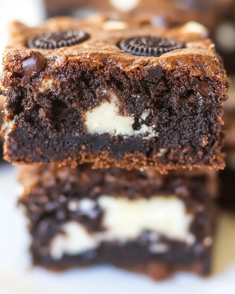 Classic Gooey Oreo Cookie Bars image