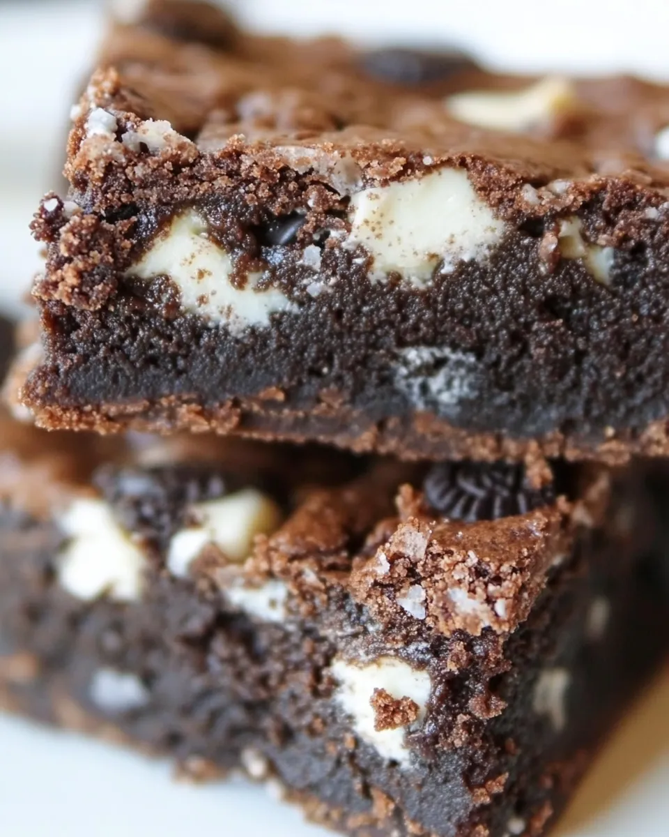 Easy Gooey Oreo Cookie Bars recipe photo