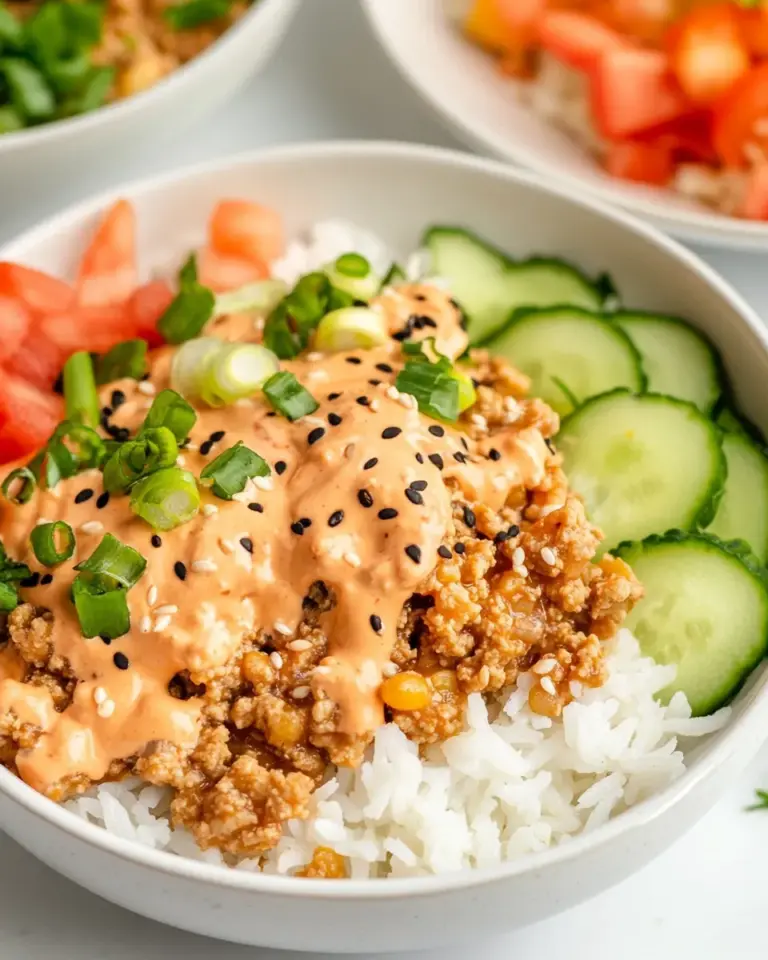 Homemade Ground Turkey Rice Bowls photo