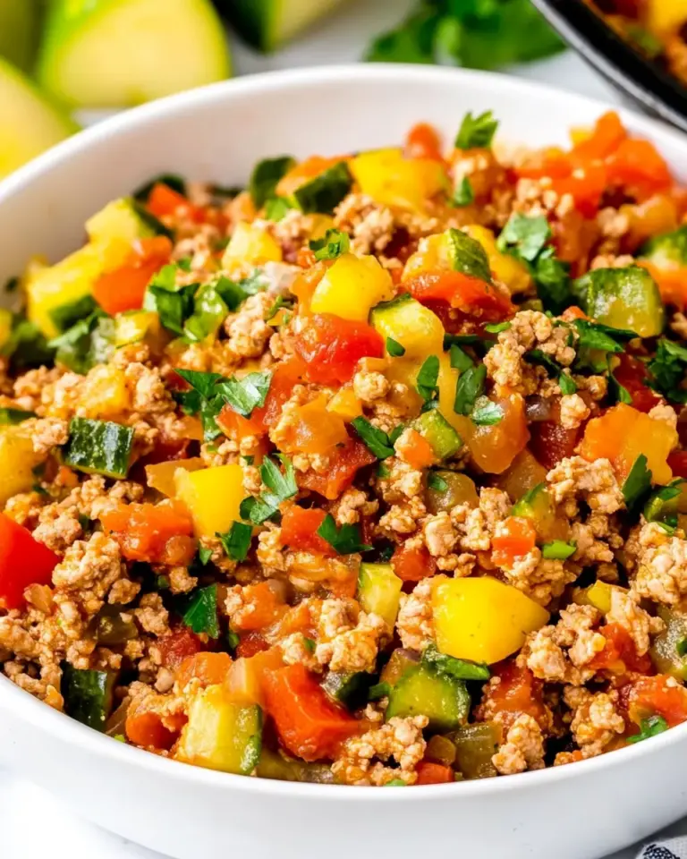 Homemade Ground Turkey Skillet photo