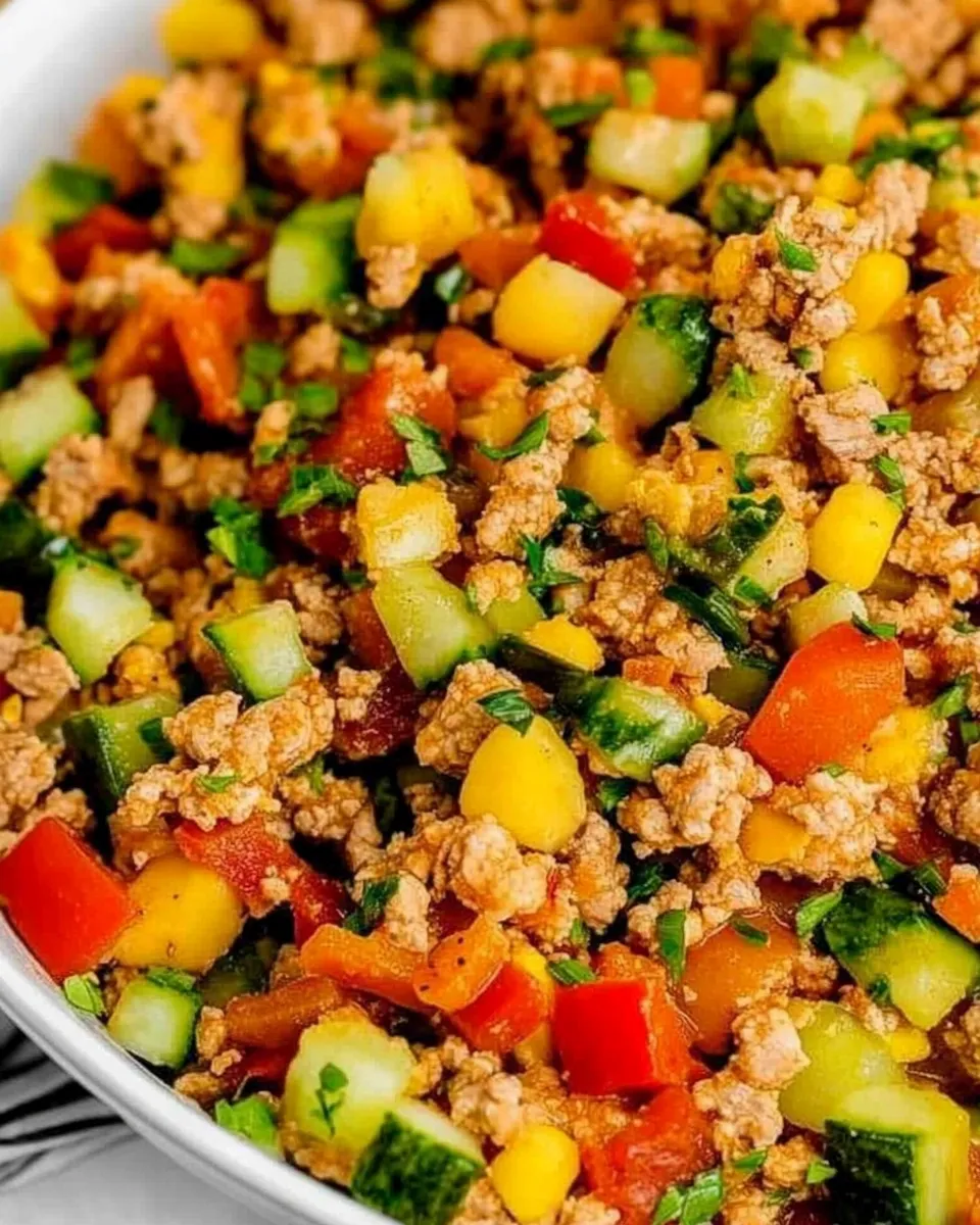 Classic Ground Turkey Skillet image