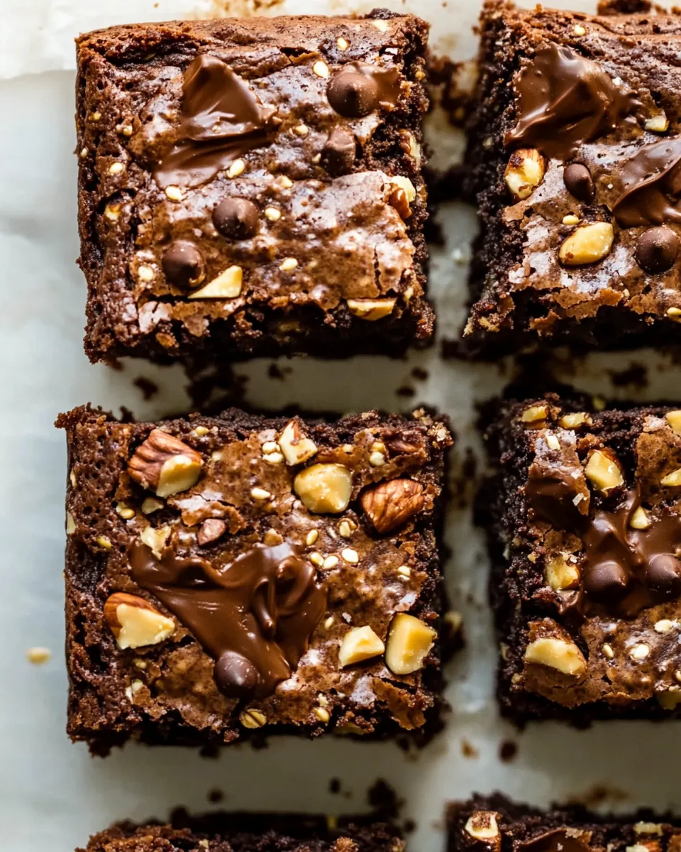 Delicious Hazelnut Buckwheat Brownies picture