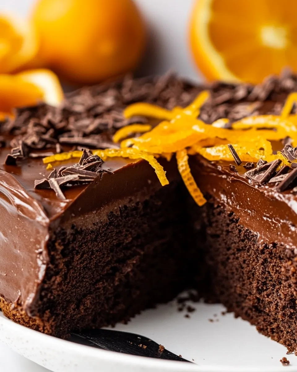 Best Healthy Chocolate Orange Cake dish photo