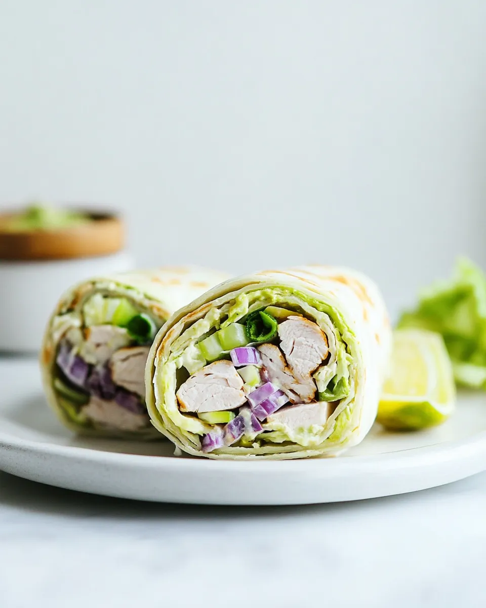 Classic Healthy Turkey Wraps image