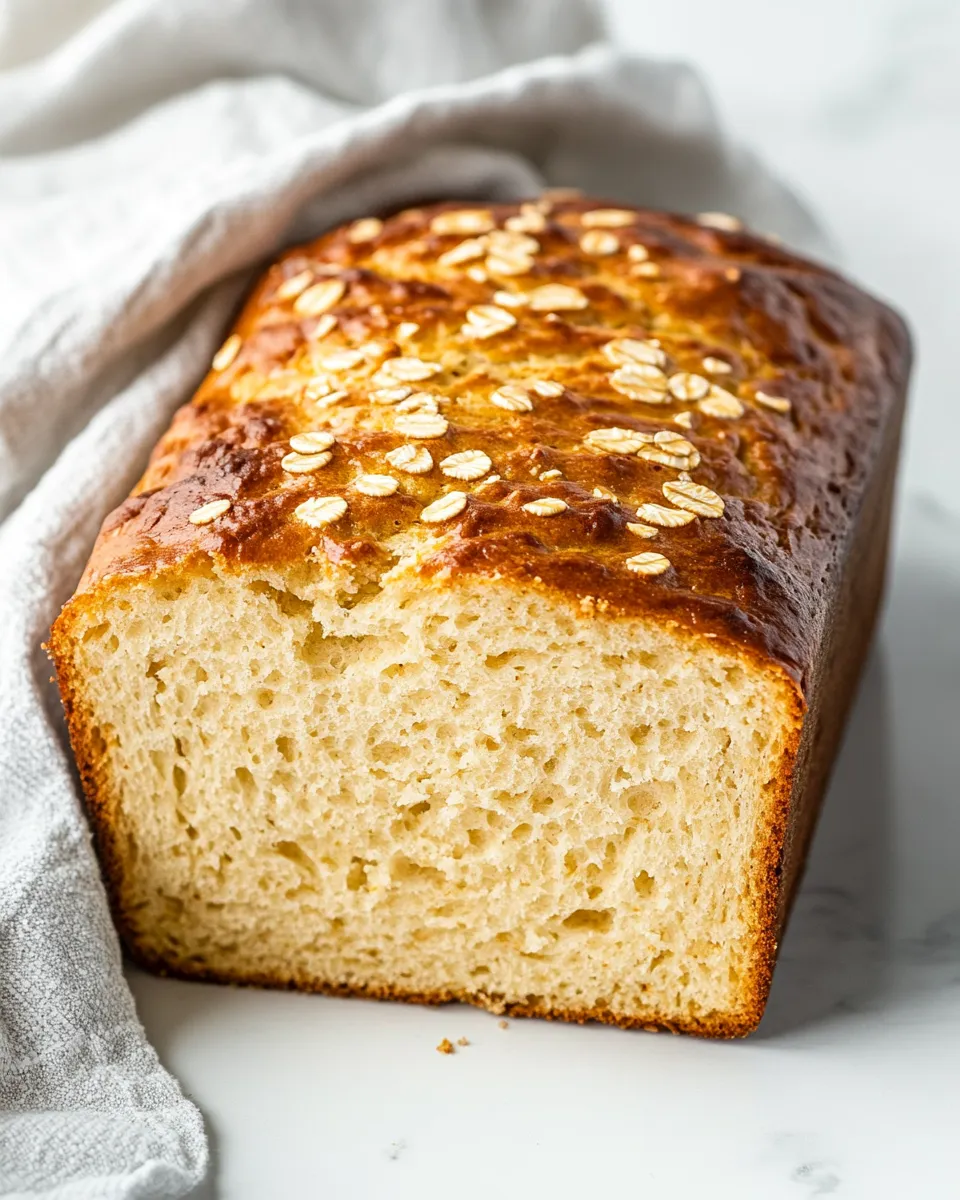 Classic High Protein Cottage Cheese Bread dish photo