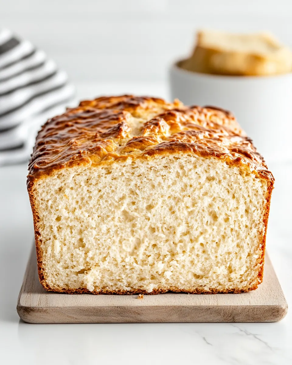 Easy High Protein Cottage Cheese Bread food shot