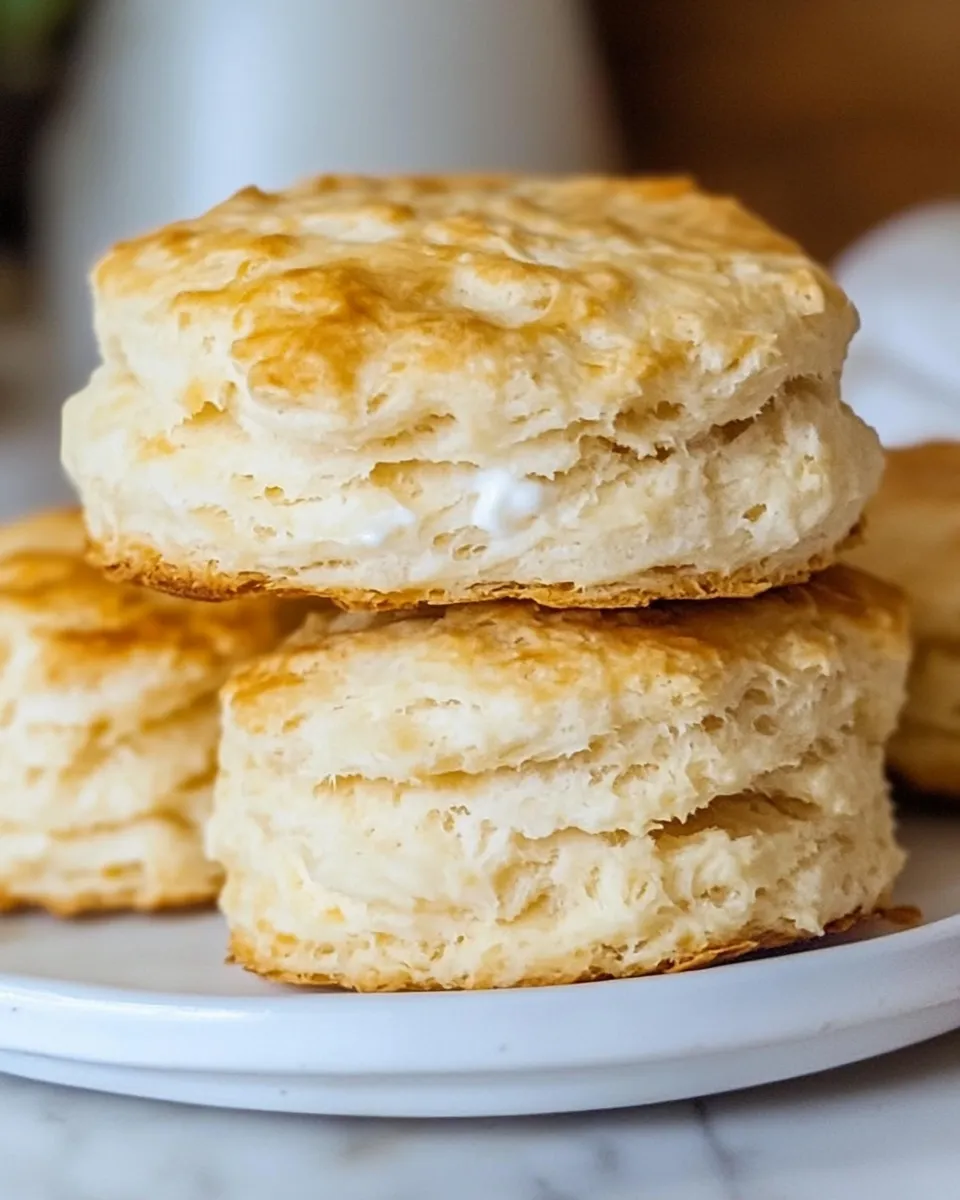Delicious Homemade Buttermilk Biscuits food shot