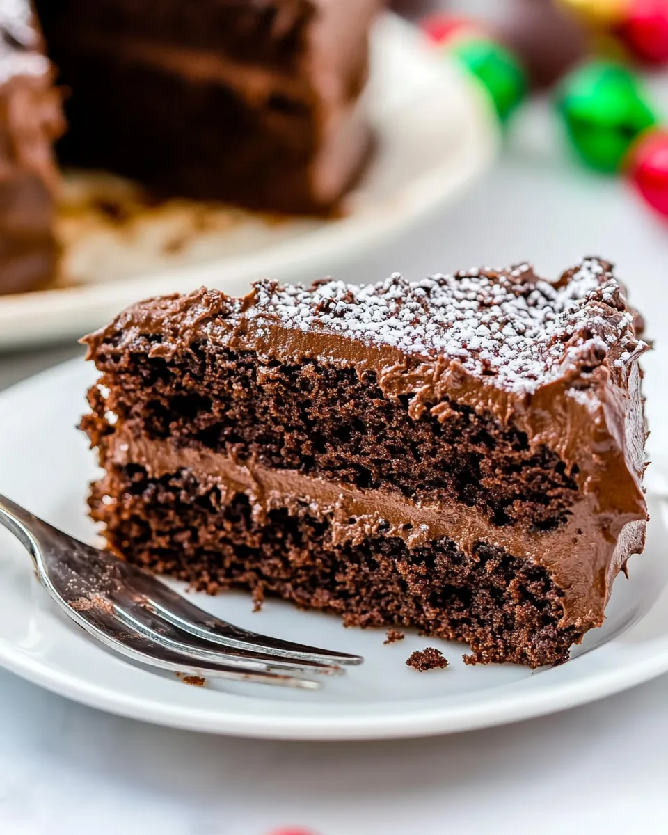 Delicious Homemade Chocolate Cake Recipe picture