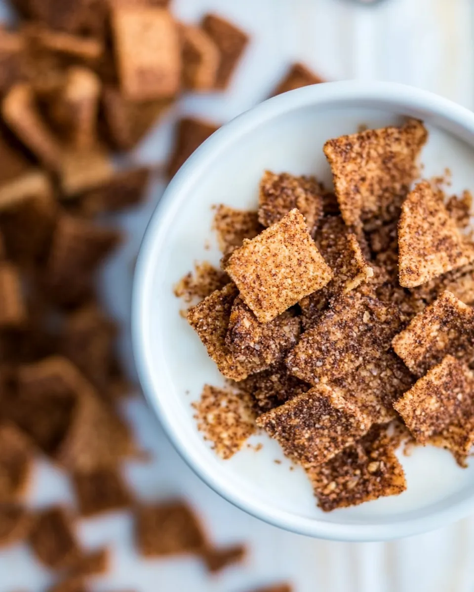 Healthy Homemade Cinnamon Cereal food shot