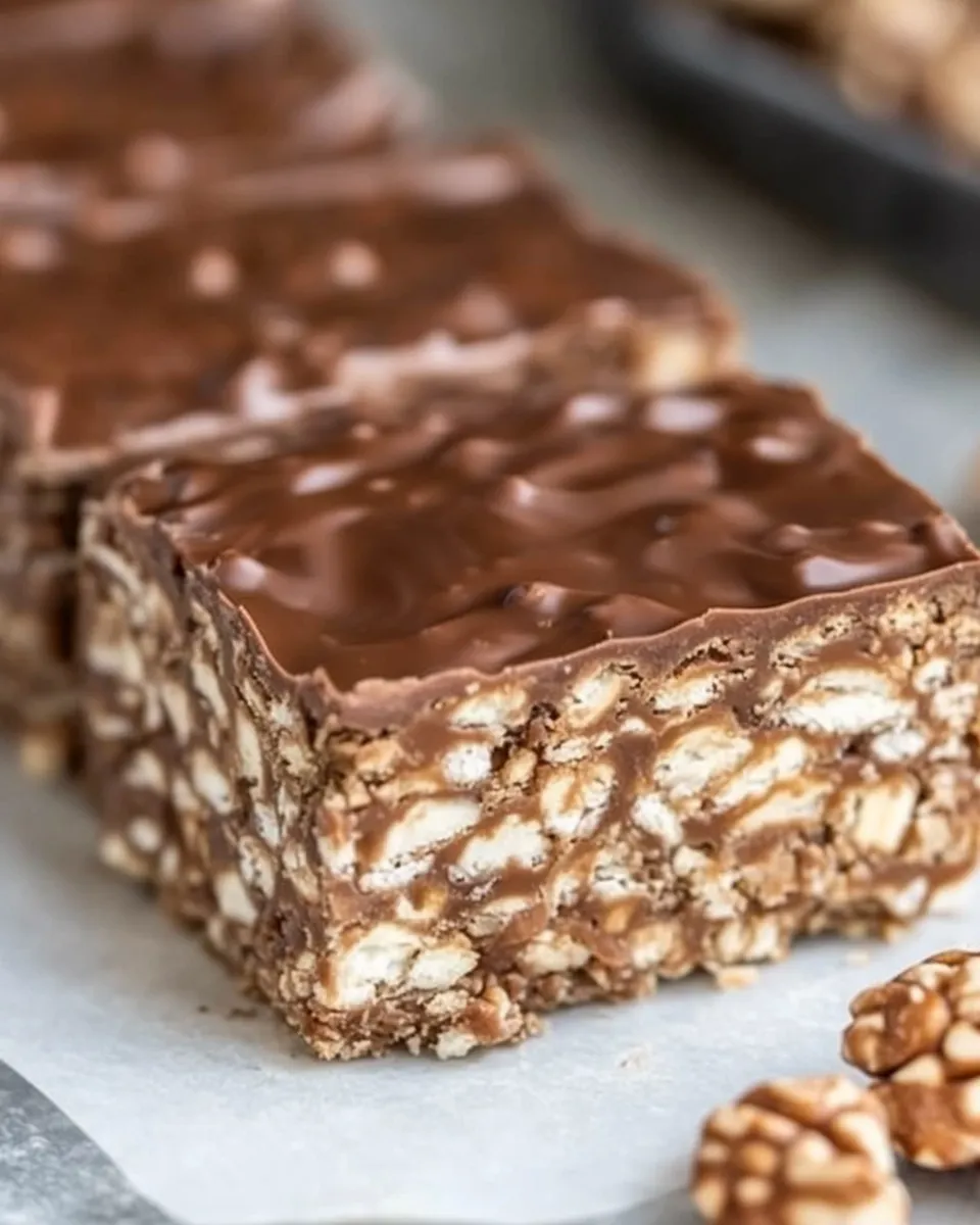 Easy Homemade Crunch Bars (Award Winning Recipe!) recipe photo