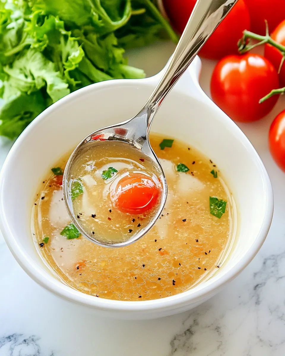 Delicious Homemade Italian Dressing: Fresh, Flavorful, and Better Than Store-Bought food shot