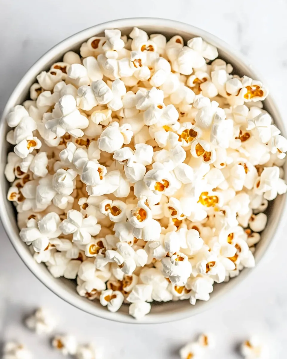 Easy Homemade Kettle Corn food shot