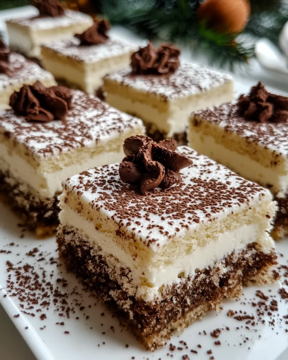 Delicious Homemade Milk Slice Cake (Kinder Milch-Schnitte) dish photo