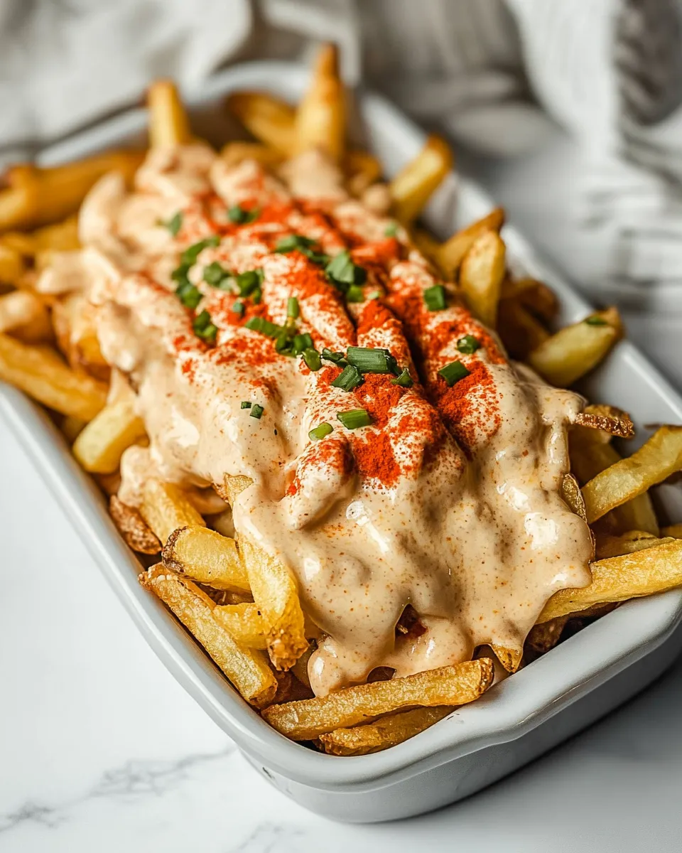 Classic Homemade Nacho Cheese Fries image