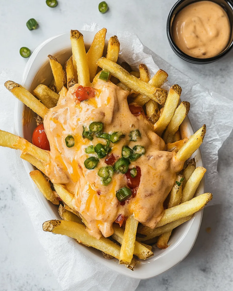 Easy Homemade Nacho Cheese Fries recipe photo