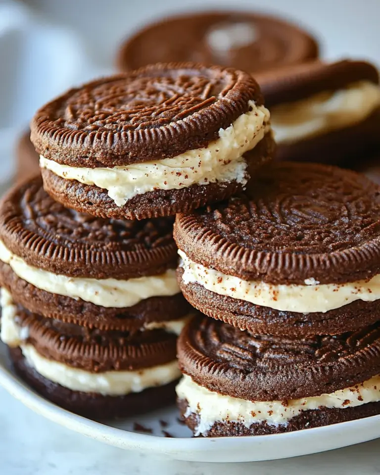 Homemade Oreos recipe photo