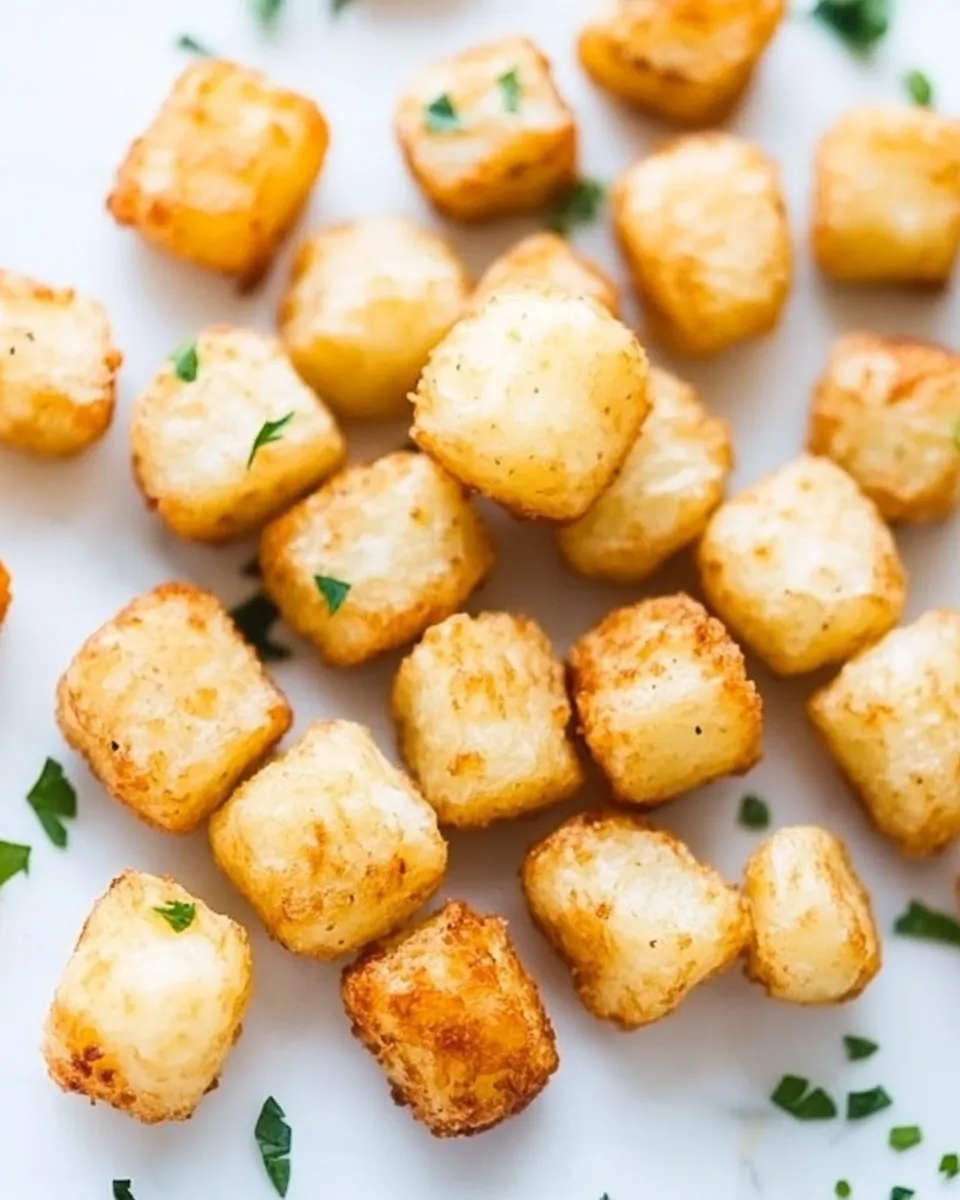 Easy Homemade Potato Tots recipe photo