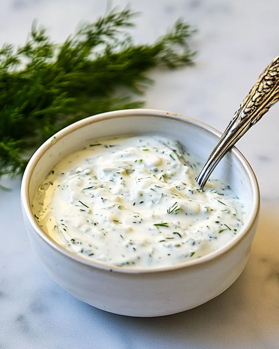 Classic Homemade Ranch Dressing recipe image