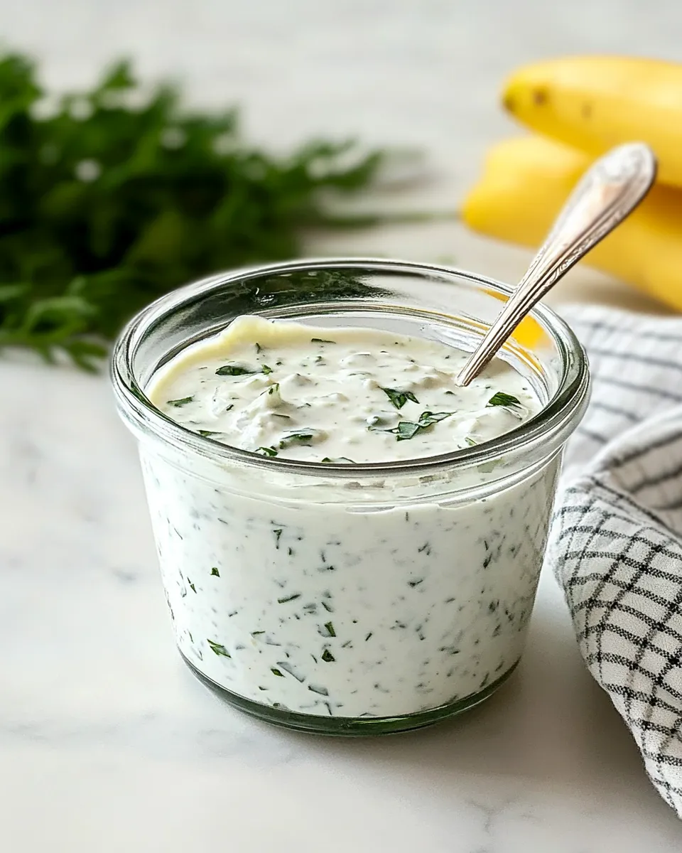 Best Homemade Ranch Dressing dish photo