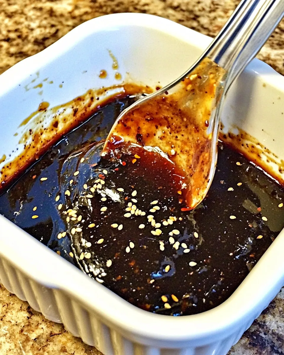 Delicious Homemade Teriyaki Sauce dish photo