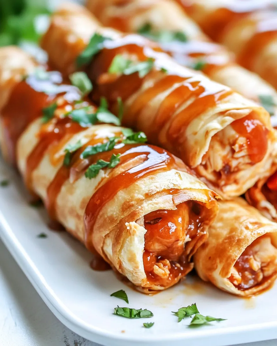 Classic Honey Buffalo Chicken Taquitos image