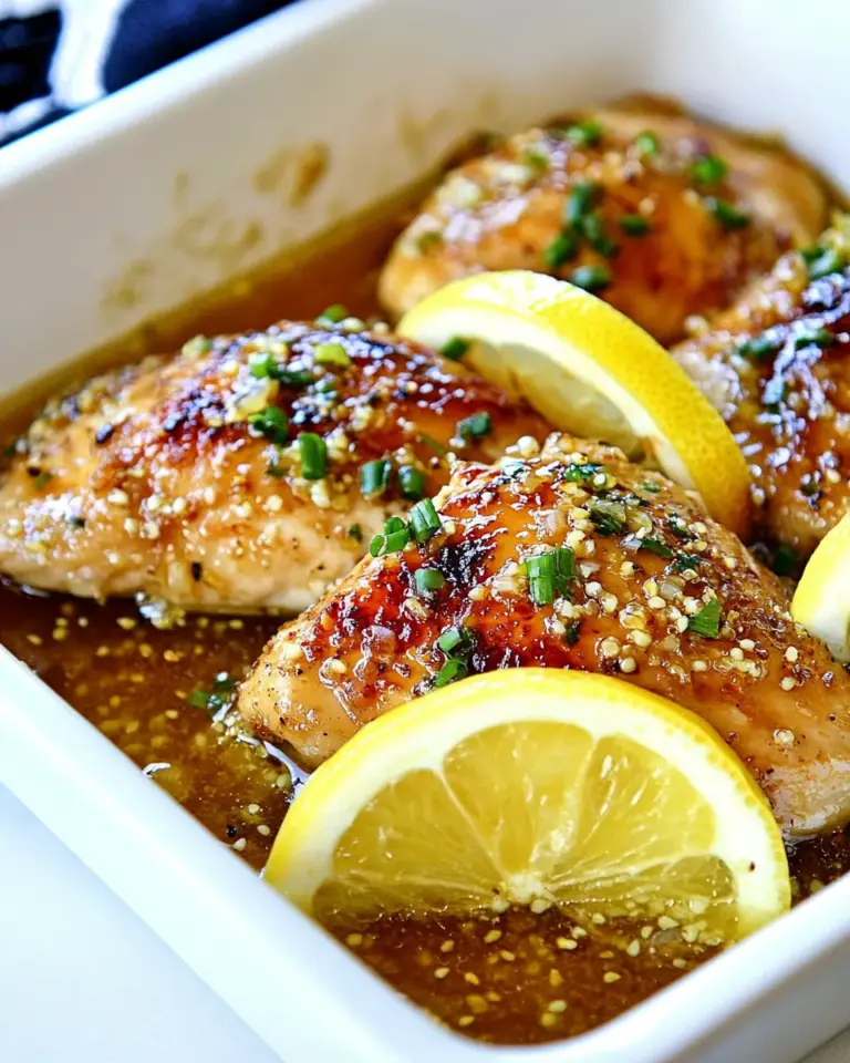 Easy Honey Garlic Lemon Chicken photo