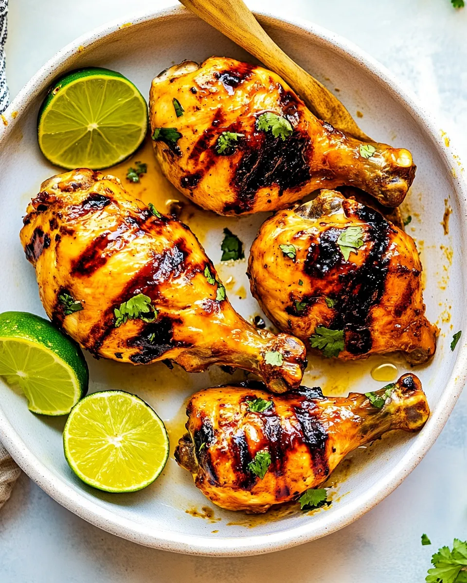 Easy Honey Lime Chicken Marinade food shot